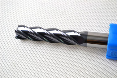 4개의 플루트 편평한 endmill 높은 정밀도 맷돌로 가는 절단기 정연한 끝 선반