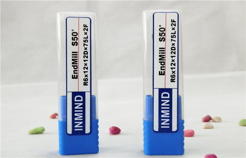 끝내기에 Roughing HRC50 탄화물 공 코 끝 선반 Mirco 곡물 절단 도구 Endmill